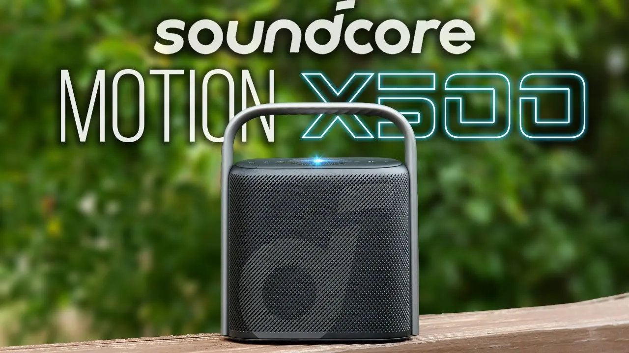 découvrez la motion x500 de soundcore : l’enceinte qui promet de vous transporter dans un univers sonore spatial !