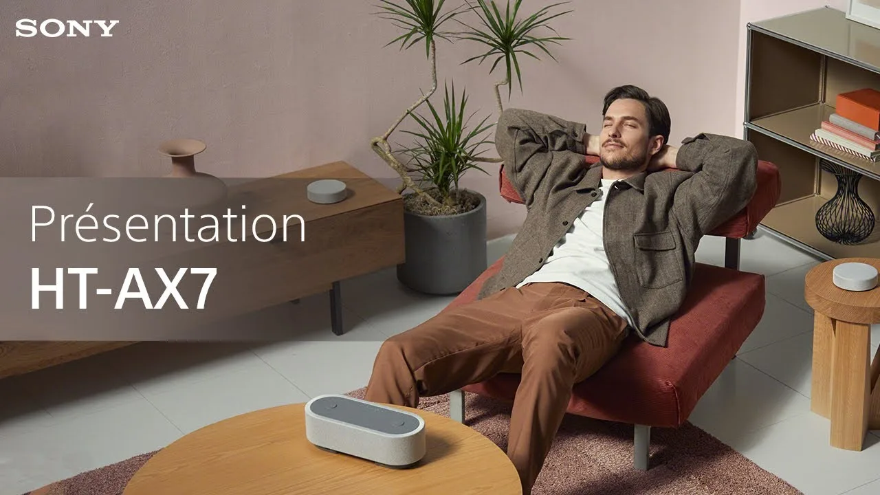 découverte du sony ht ax7 : petit par la taille, grand par le son !